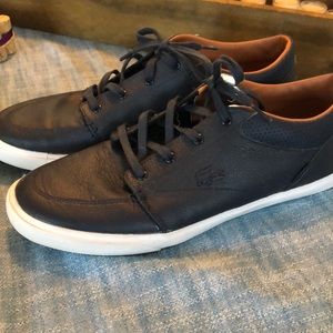 Lacoste blue sneakers. Never worn.